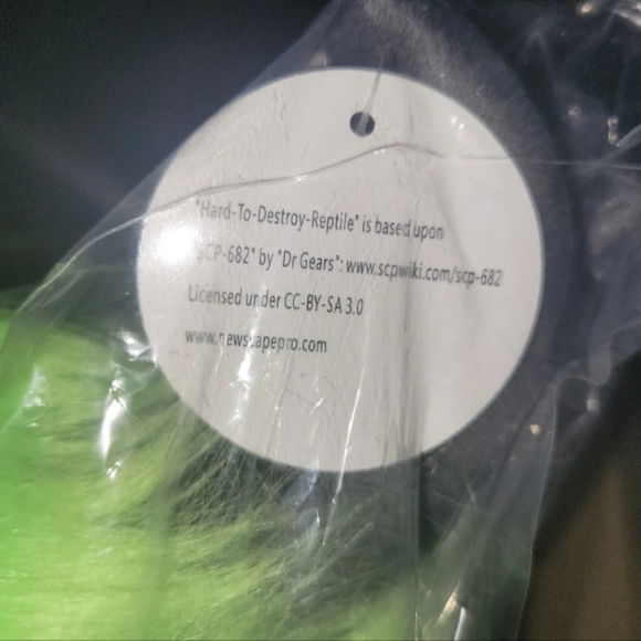 RARE The Tickle Monster & Hard To Destroy Reptile Plush Bundle NWT - Picture 10 of 10